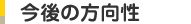 今後の方向性